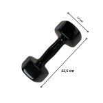 Set de 11 Bandas Tubulares + Mancuerna 6 kg c/u Total 12 kg - Imagen 3