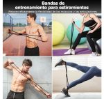 Set de Yoga Texturizado 5 en 1 Rodillo, Barra, Pelota, Banda,Bolsa - Imagen 5