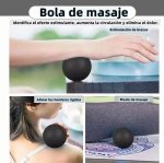 Set de Yoga Texturizado 5 en 1 Rodillo, Barra, Pelota, Banda,Bolsa - Imagen 7