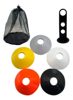 50 Conos Lentejas+10 Conos Trafico + Escalera De Coordinación 12 peldaño - Imagen 4