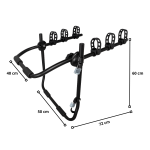 Porta Bicicletas Triple Universal Soporte Para Automóvil - Imagen 2