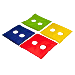 Juego de Almohadillas de Salto Infantil 45x45 cm Multicolor - Imagen 3