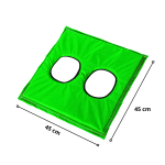 Juego de Almohadillas de Salto Infantil 45x45 cm Multicolor - Imagen 2