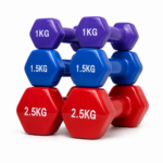 Set de Mancuernas Hexagonales 10kg de Vinilo con Maleta Portátil - Imagen 7