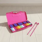 Metalófono Infantil Cromático de 25 Notas con Estuche y Baquetas - Imagen 6