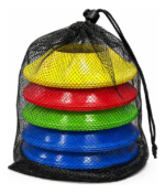 Set de 20 Conos Lentejas Deportivos y Escalera de Agilidad 16 Peldaños - Imagen 5
