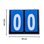 Tablero de Puntuación de 2 Dígitos para Competencias Deportivas Azul - Imagen 2