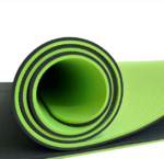 Mat De Yoga 8mm Con Guías de Postura y Bolso De Transporte - Imagen 2