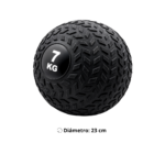 Balón Medicinal 7kg Para Entrenamiento Crossfit - Imagen 2