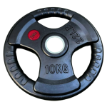 Disco Olímpico De 10 kg Con Agarre Engomado