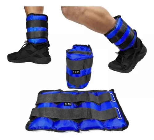 Pesas De Tobillo Ajustables Con Peso Extraíble De 1 A 10 Li | Cuotas Sin Interés