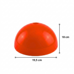 Pack Arco de Fútbol Naranja con 2 Bases de Entrenamiento - Imagen 4