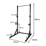 Jaula Multifuncional Half Rack - Imagen 2