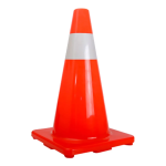 Cono Tráfico y Seguridad 45 cm 1 Cinta Reflectante - Imagen 2