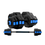 Set de Mancuernas de 40 kg Hexagonales Revestimiento PVC - Imagen 4