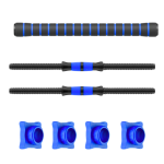 Set de Mancuernas de 40 kg Hexagonales Revestimiento PVC - Imagen 6