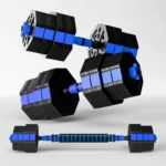 Set Mancuernas Hexagonales PVC 30kg