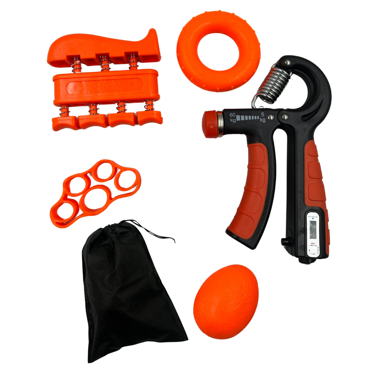 Set de 5 Piezas Hand Grip con Contador - Linea Sport