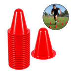 Set 50 Conos De 8 cm Para Entrenamiento De Patinaje y Circuitos