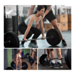 Barra Preolímpica 120 cm Cromada Con 20 kg En Discos PVC - Imagen 7