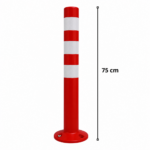 Hito Vial de 75 cm con 3 Cintas y Pernos para Fijación - Imagen 4