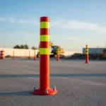 Hito Vial de 75 cm con 3 Cintas y Pernos para Fijación - Imagen 7