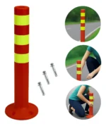Hito Vial de 75 cm con 3 Cintas y Pernos para Fijación - Imagen 2