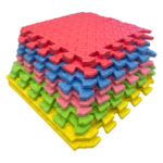 Tatami Alfombra Encastrable 10 Piezas 32.5x32.5x1cm Multicolor