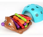 Erizo Didáctico Juego Sensorial Para Bebe Niños - Imagen 2
