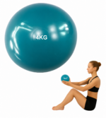 Balón Medicinal De Silicona 4Kg Antideslizante Sin Rebote Crossfit