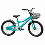 Bicicleta Infantil Aro 20 Con Canasto y Guardabarros - Imagen 2