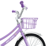 Bicicleta Aro 20" para Niñas de 6 a 9 Años con Canasto - Imagen 7