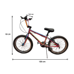 Bicicleta Infantil Aro 20 Modelo BMX Freestyle para Niños - Imagen 2