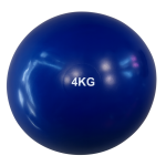 Balón Medicinal De Silicona 4Kg Antideslizante Sin Rebote Crossfit - Imagen 3