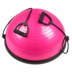 Bosu Ball con Bandas de Resistencia Plataforma de Equilibrio