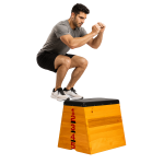 Banco De Salto Pliométrico de Madera 5 Niveles Ajustables - Imagen 5