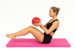 Balón Medicinal De Silicona 5Kg Antideslizante Sin Rebote Crossfit - Imagen 4