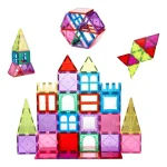Bloques Magnéticos Construcción Juguete Armable Niños 60 Pcs - Imagen 4