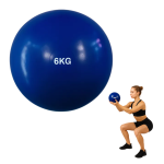 Balón Medicinal De Silicona 6Kg Antideslizante Sin Rebote Crossfit