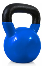 Pesa Rusa Kettlebel Acero Vinilo 2kg Crossfit Entrenamiento - Imagen 5