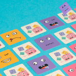 Juego Didáctico Rompecabezas Madera Emoji Con Timbre Puzzle - Imagen 4