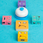 Juego Didáctico Rompecabezas Madera Emoji Con Timbre Puzzle - Imagen 5
