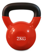 Pesa Rusa Kettlebel Acero Vinilo 2kg Crossfit Entrenamiento