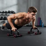 Par De Barras Push Up Stand Antideslizantes Para Flexiones - Imagen 7