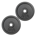 Par de Discos de Hierro Preolímpicos 7.5 kg c/u (Total 15 kg) - Imagen 3