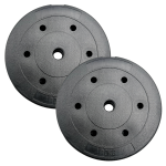 Barra Preolímpica Zeta 120cm Cromada +20kg En Discos - Imagen 4