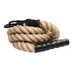 Cuerda Para Trepar De Cañamo Yute Con Anclaje 4mts X 25mm