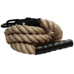 Cuerda Para Trepar De Cañamo Yute Con Anclaje 4mts X 25mm