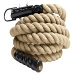 Cuerda Para Trepar De Cañamo Yute Con Anclaje 4 Mts X 50mm
