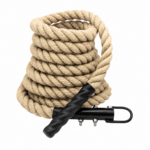 Cuerda Para Trepar De Cañamo Yute Con Anclaje 7 Mts X 50mm